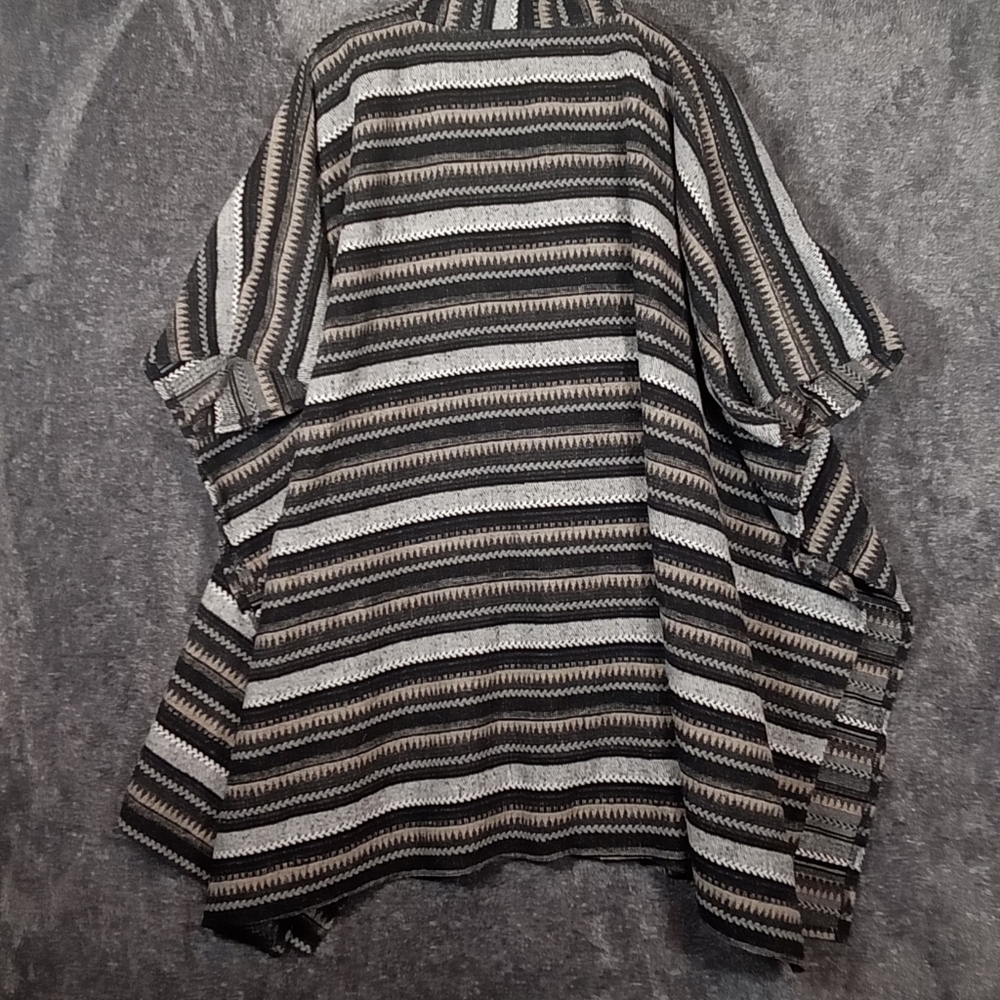 Free People Jackson oversized poncho one size fits most women's - Picture 4 of 4